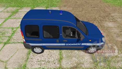 Renault Kangoo Gendarmerie для Farming Simulator 2017