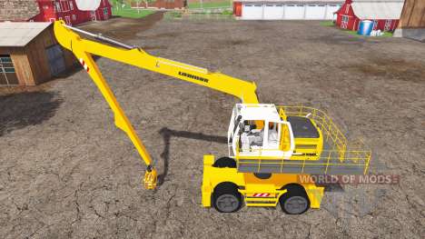 Liebherr A900C long reach для Farming Simulator 2015