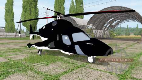 Bell-222 Airwolf для Farming Simulator 2017