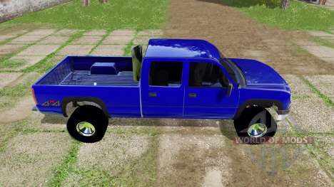 Chevrolet Silverado Crew Cab для Farming Simulator 2017