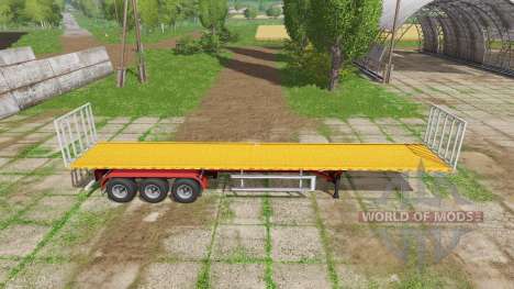 BsM bale semitrailer для Farming Simulator 2017