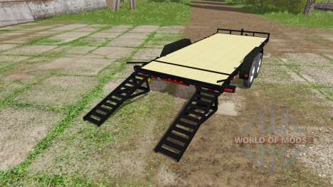Platform trailer v1.1 для Farming Simulator 2017