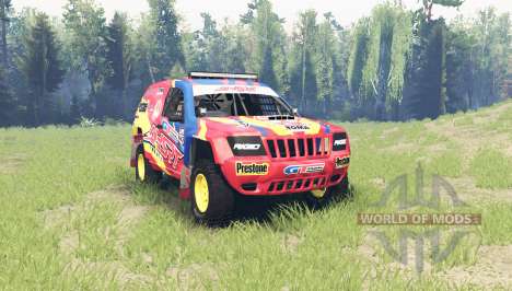 Jeep Grand Cherokee (WJ) Superwolf v1.01 для Spin Tires