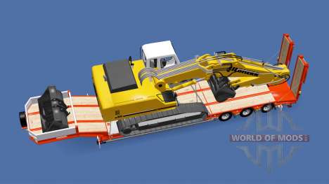 Semitrailer Liebherr R 934 v1.1 для Euro Truck Simulator 2