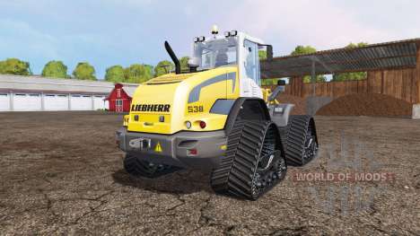 Liebherr L538 tracked для Farming Simulator 2015