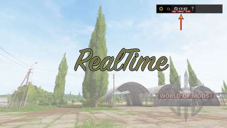 RealTime v2.0 для Farming Simulator 2017