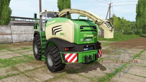 Krone BiG X 580 dynamic hoses для Farming Simulator 2017