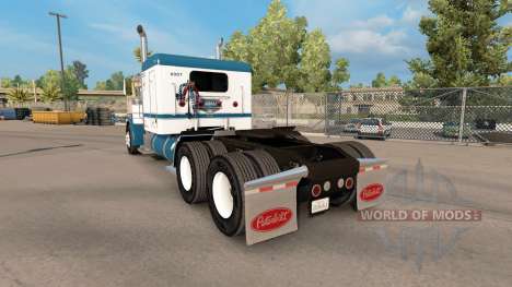 Скин Uncle D Logistics v1.1 на Peterbilt 389 для American Truck Simulator