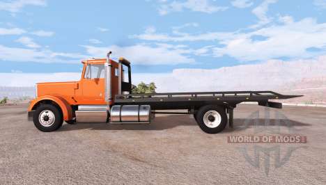 Gavril T-Series rollback flatbed tow truck для BeamNG Drive