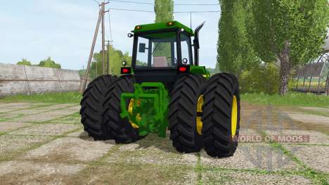John Deere 4560 v1.2 для Farming Simulator 2017