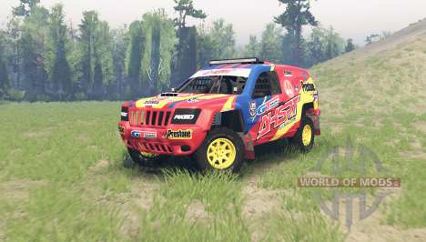 Jeep Grand Cherokee (WJ) Superwolf v1.01 для Spin Tires