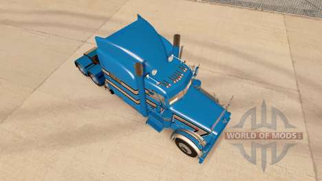 Скин GP Custom 3 на тягач Peterbilt 389 для American Truck Simulator