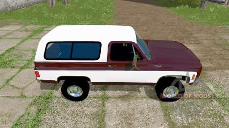 Chevrolet K5 Blazer 1973 для Farming Simulator 2017