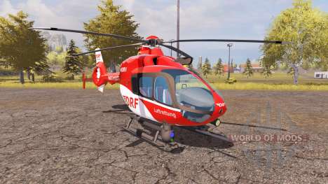 Eurocopter EC135 T2 DRF v2.0 для Farming Simulator 2013