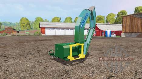 BRUKS wood crusher v1.1 для Farming Simulator 2015