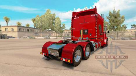Скин GP Custom на тягач Peterbilt 389 для American Truck Simulator