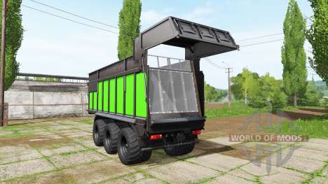 JOSKIN DRAKKAR 8600 black and green для Farming Simulator 2017