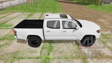 Toyota Tacoma Double Cab 2016 для Farming Simulator 2017