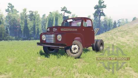 Ford F-6 1950 Stubby Bob для Spin Tires