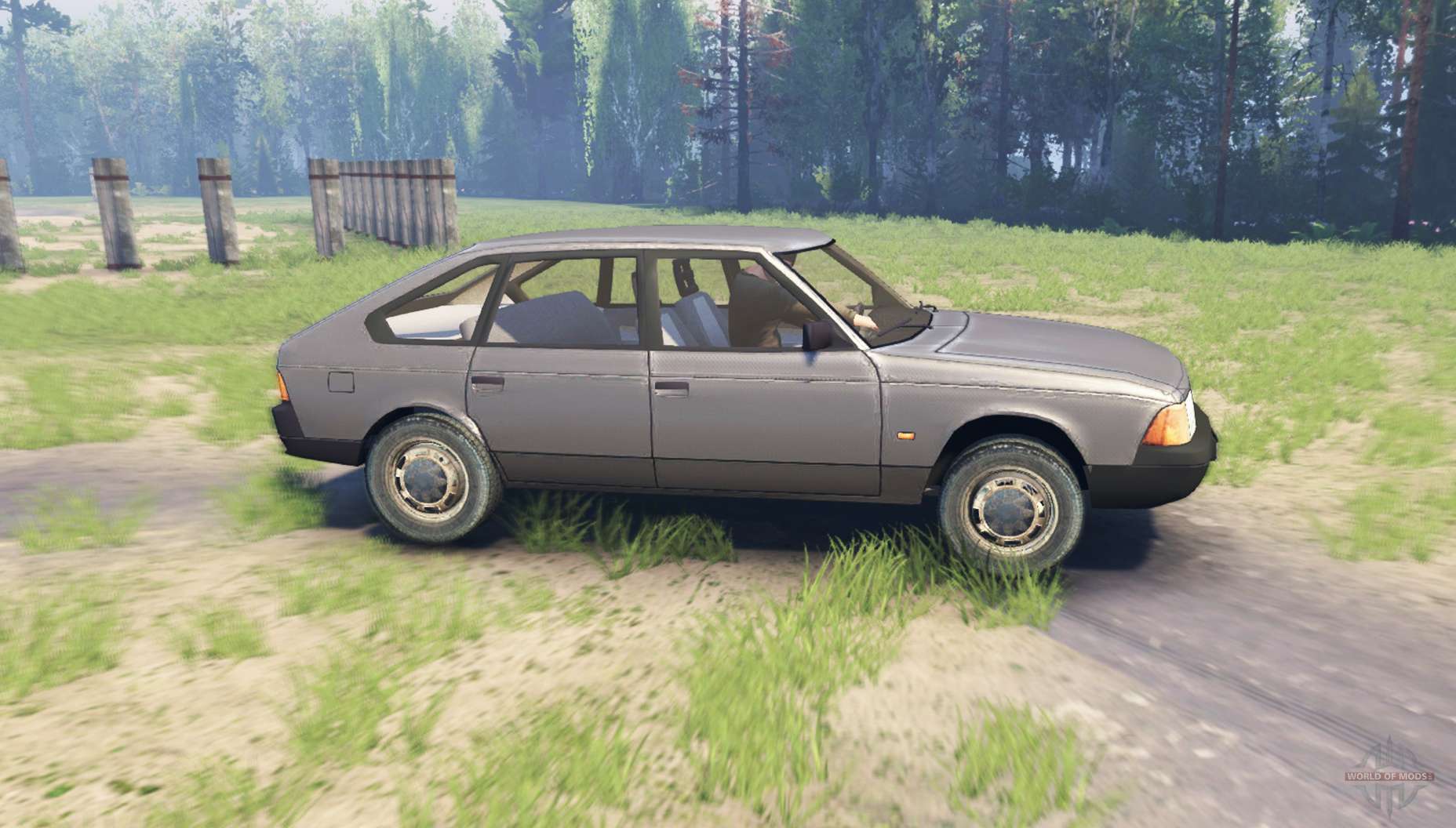 Москвич 2141 для Spin Tires