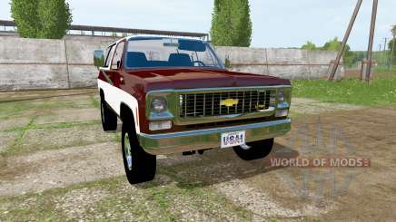 Chevrolet K5 Blazer 1973 для Farming Simulator 2017