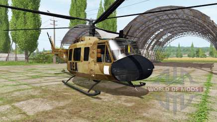 Bell UH-1D skycrane для Farming Simulator 2017