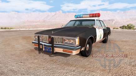 Oldsmobile Delta 88 cop pack v1.5.1 для BeamNG Drive