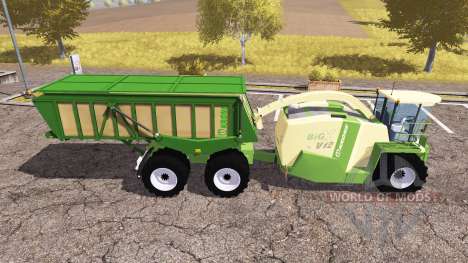 Krone BiG X 1100 cargo для Farming Simulator 2013