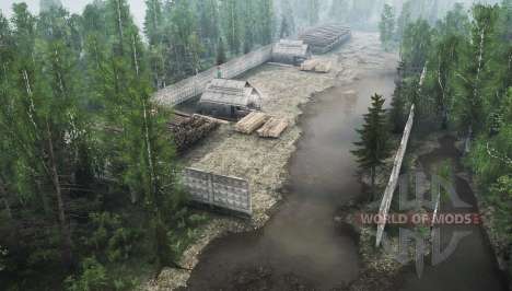 Сибирский лес 2 v1.1 для Spintires MudRunner