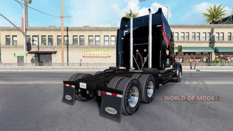 Скин M.&.A Trucking v1.1 на тягач Peterbilt 579 для American Truck Simulator