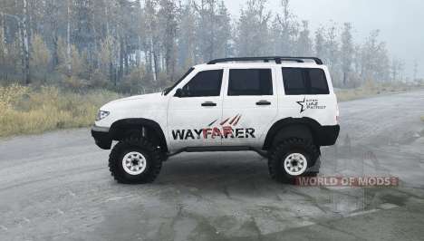 УАЗ 3163 Патриот wayfarer для Spintires MudRunner