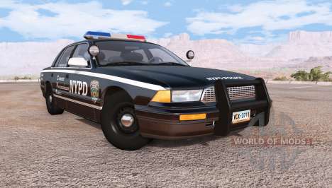 Gavril Grand Marshall NYPD v3.0 для BeamNG Drive