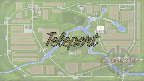 Teleport v1.1 для Farming Simulator 2017