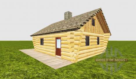 Бревенчатый дом для Farming Simulator 2015