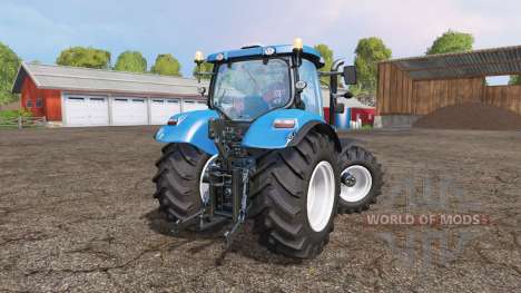 New Holland T6.160 front loader v1.1 для Farming Simulator 2015
