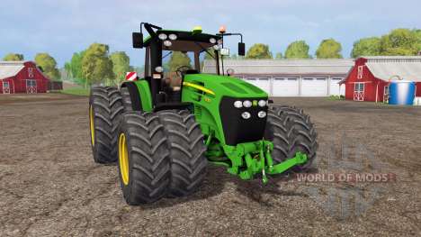 John Deere 7930 twin wheels для Farming Simulator 2015