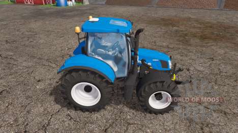 New Holland T6.160 front loader для Farming Simulator 2015
