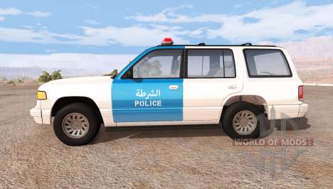 Gavril Roamer iraq police для BeamNG Drive
