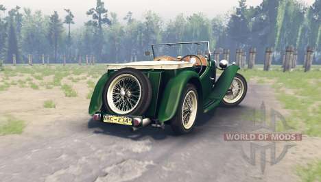 MG TC Midget 1948 для Spin Tires