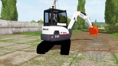 Bobcat E45 v2.0 для Farming Simulator 2017