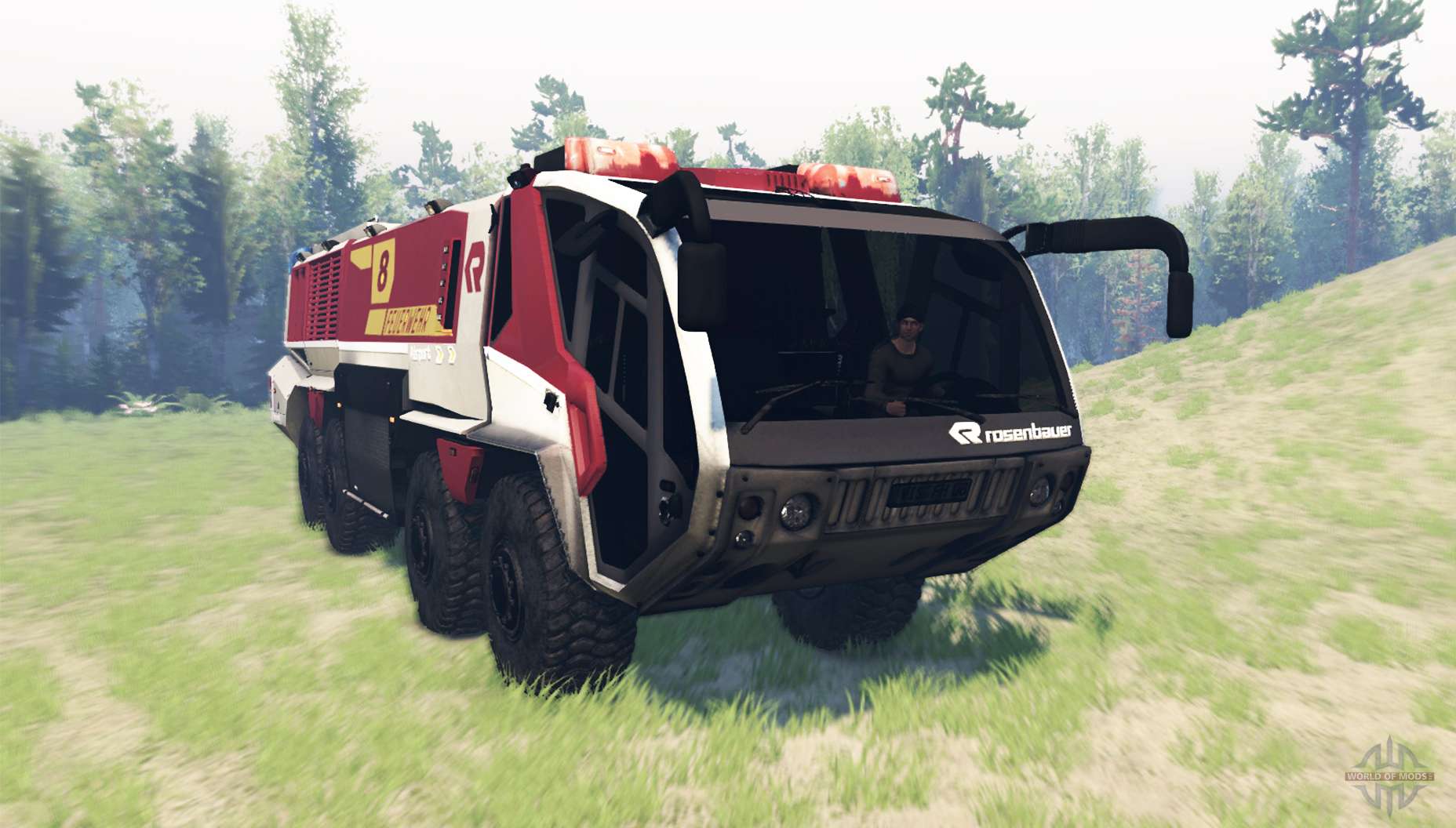 Пожарная машина Rosenbauer Panther 8x8