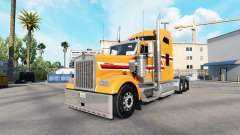 Скин Dust Orange на тягач Kenworth W900 для American Truck Simulator