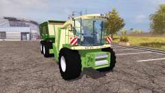 Krone BiG X 1100 cargo для Farming Simulator 2013