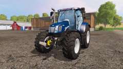 New Holland T6.160 blue power для Farming Simulator 2015