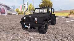 Jeep Wrangler (JK) v2.0 для Farming Simulator 2013