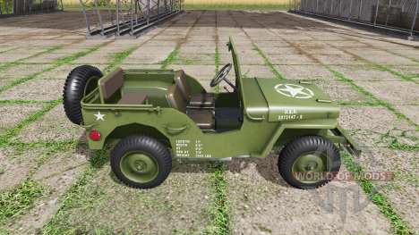 Jeep Willys MB 1942 v1.1 для Farming Simulator 2017