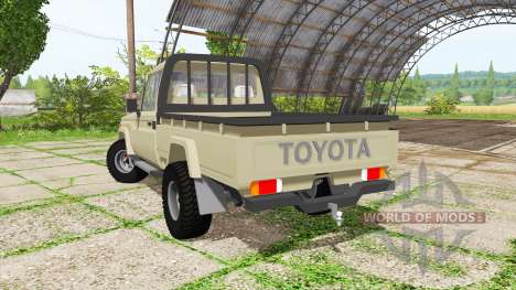 Toyota Land Cruiser Cab Chassis (J79) v1.3.1 для Farming Simulator 2017