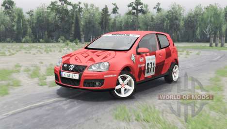 Volkswagen Golf V GTI для Spin Tires