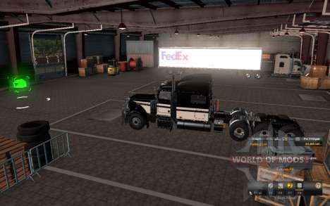 RJ TRANS ATS GARAGE V1.0 (EDIT) для American Truck Simulator