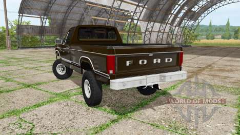 Ford F-150 1985 для Farming Simulator 2017